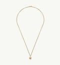 Dainty Pearl Strawberry Pendant Necklace [QAXZKZS4]