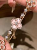 Dainty Petal Charm Bracelet [C5BG0W44]