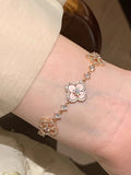 Dainty Petal Charm Bracelet [1Q7YOV09]