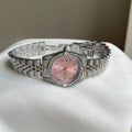 Dainty Round Dial Bracelet Watch [43B23U1K]