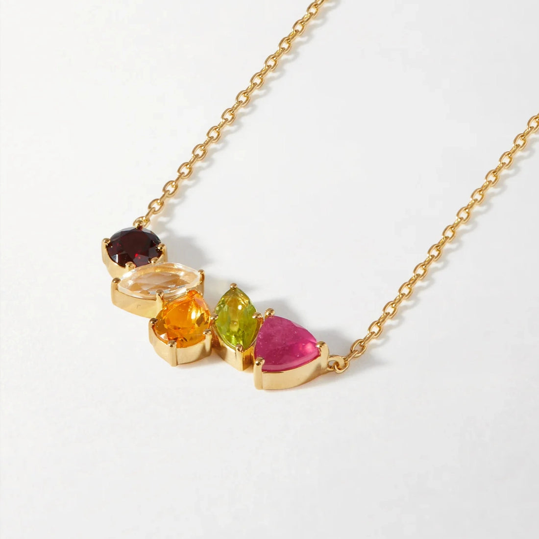 Dainty Teardrop Pendant Necklace [HT6QX5M5]