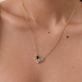 Dainty Teardrop Pendant Necklace [M209FT8S]