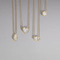 Dainty Zircon Pendant Necklace [D5Y3V48I]