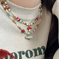 Dakotah Natural Stone Pendant Necklace [IKTEGDO9]