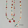 Dakotah Natural Stone Pendant Necklace [QMZCUNOW]