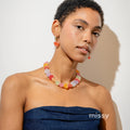 Damiya Jelly Heart Necklace [IX7G1P38]
