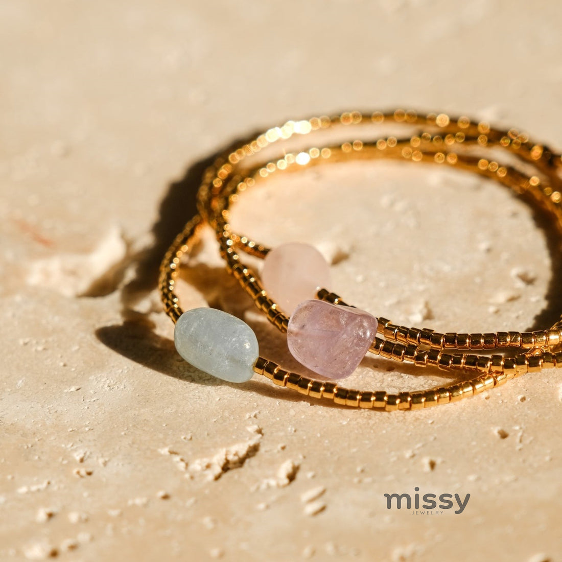 Danely Natural Stone Bracelet [WEY6VT8B]