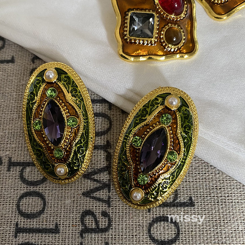 Darcy Artistic Drop Earrings [W2ZLY8JC]