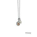 Dariah Oil Painting Floral Necklace [ZVPVW5WL]