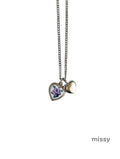Dariah Oil Painting Floral Necklace [4VCE5CEZ]