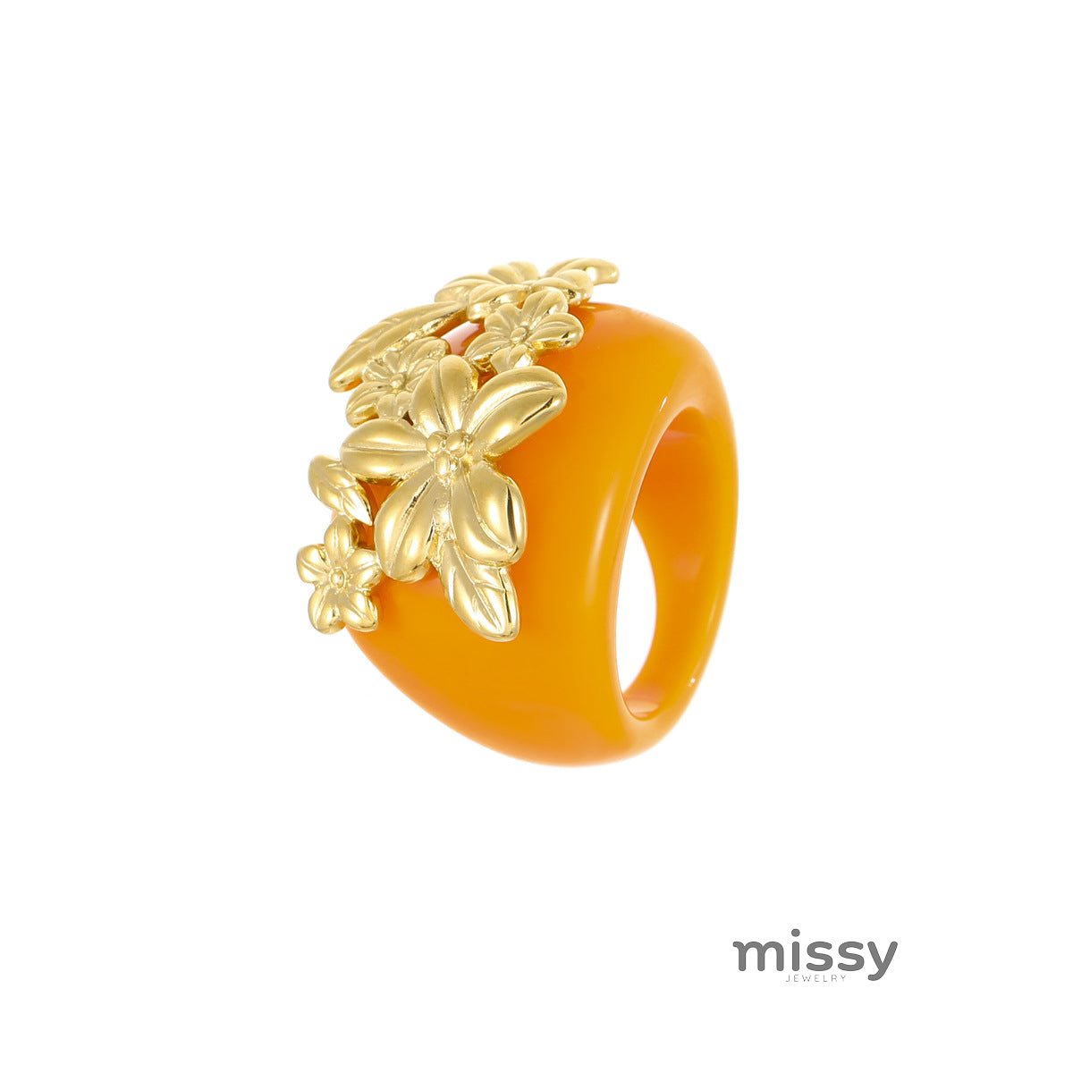 Darielle Floral Motif Ring [FXHX9VOV]