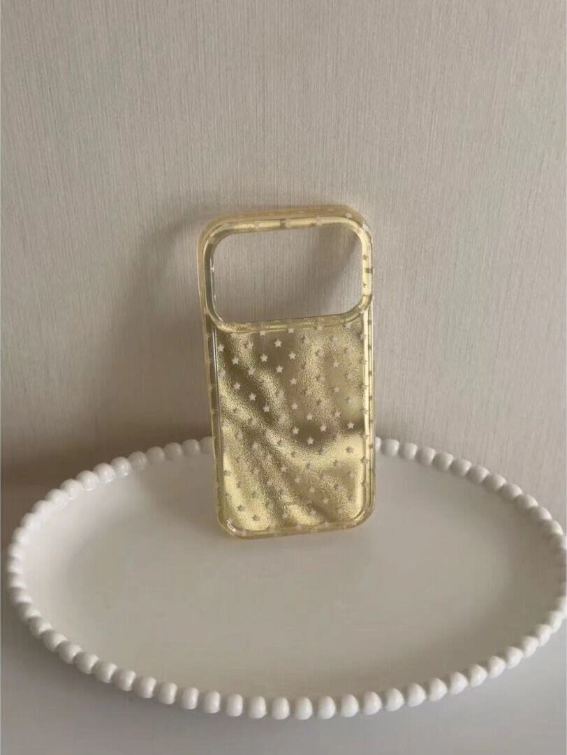 Dazzling Golden Stars iPhone Case [4EV7MO2N]