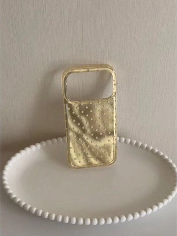 Dazzling Golden Stars iPhone Case [4EV7MO2N]