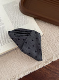 Denim Heart Triangle Hair Clip [8BPH1S6W]