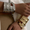 Desire Hammered Cuff Bracelet [TUD9652E]