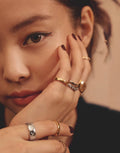 Diamond Pattern Stacking Ring [IFNN2Q1N]