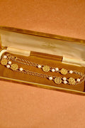 Double Layer Pearl Chain Necklace [JMCAEYLC]
