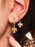 Draya Zircon Stud Earrings [R1XZYYTG]