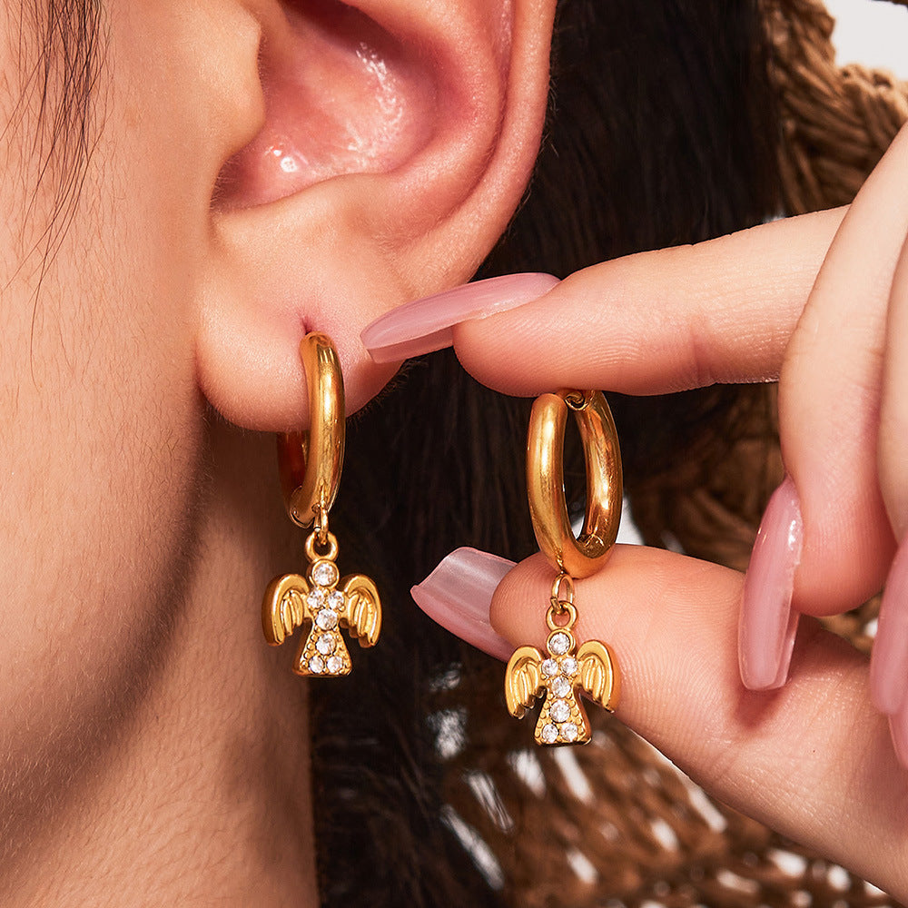 Draya Zircon Stud Earrings [YUPEI7Q4]