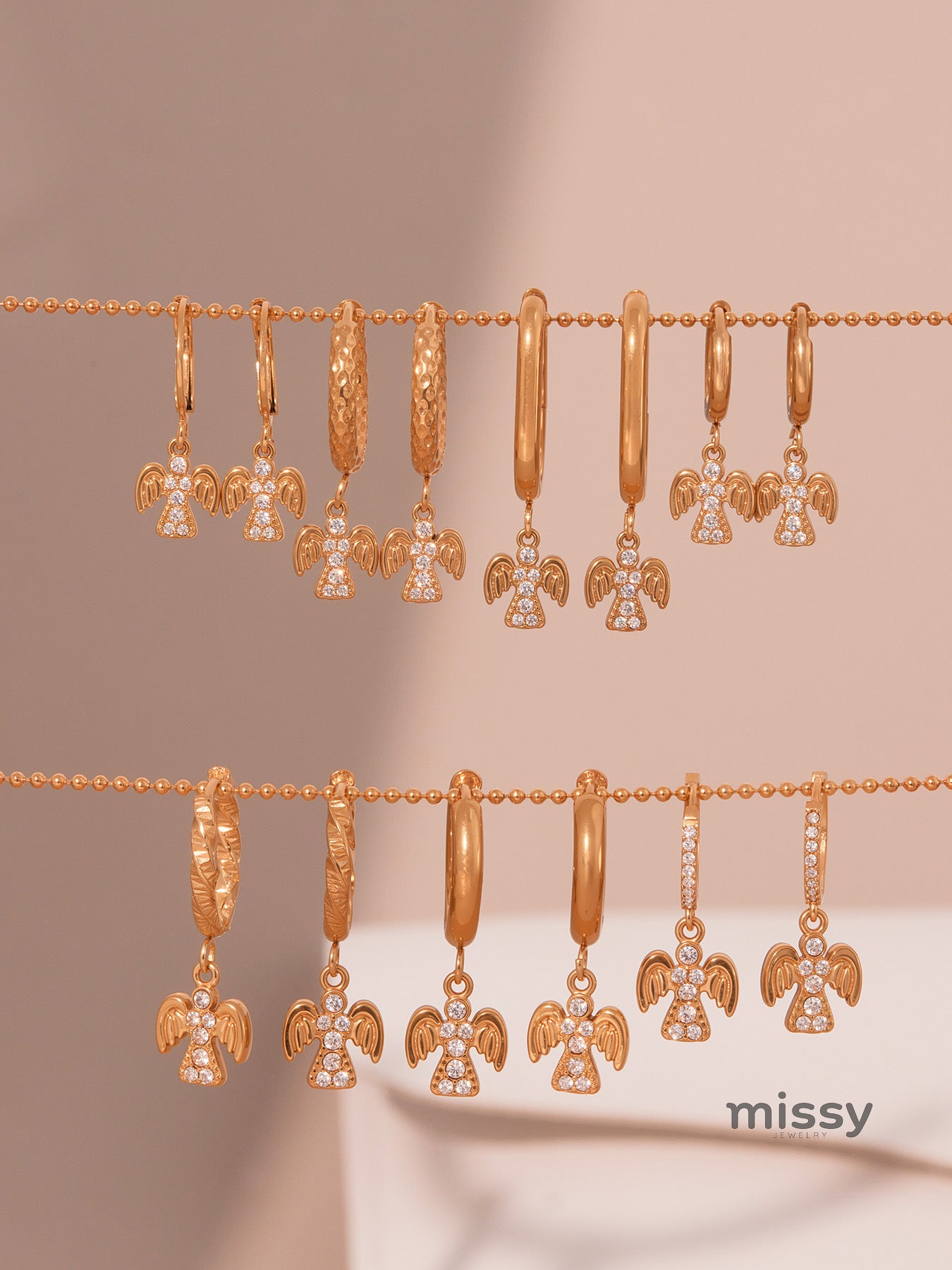 Draya Zircon Stud Earrings [DG8CKIQ4]