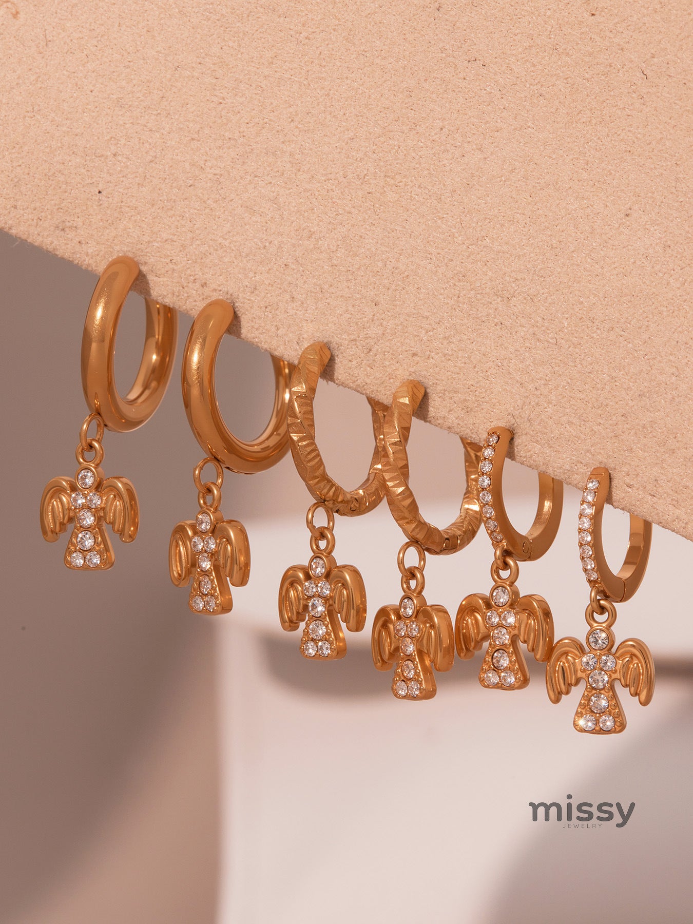 Draya Zircon Stud Earrings [4I7H9BRP]