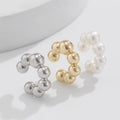 Ear Cuff Set - 3-Piece Spherical Design [EXXQUKS3]