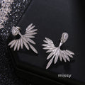 Eevie Crystal Wing Convertible Earrings [DDU1GOE7]