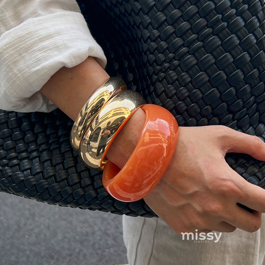 Egypt Swirl Resin Bangle [8IGI4SFI]