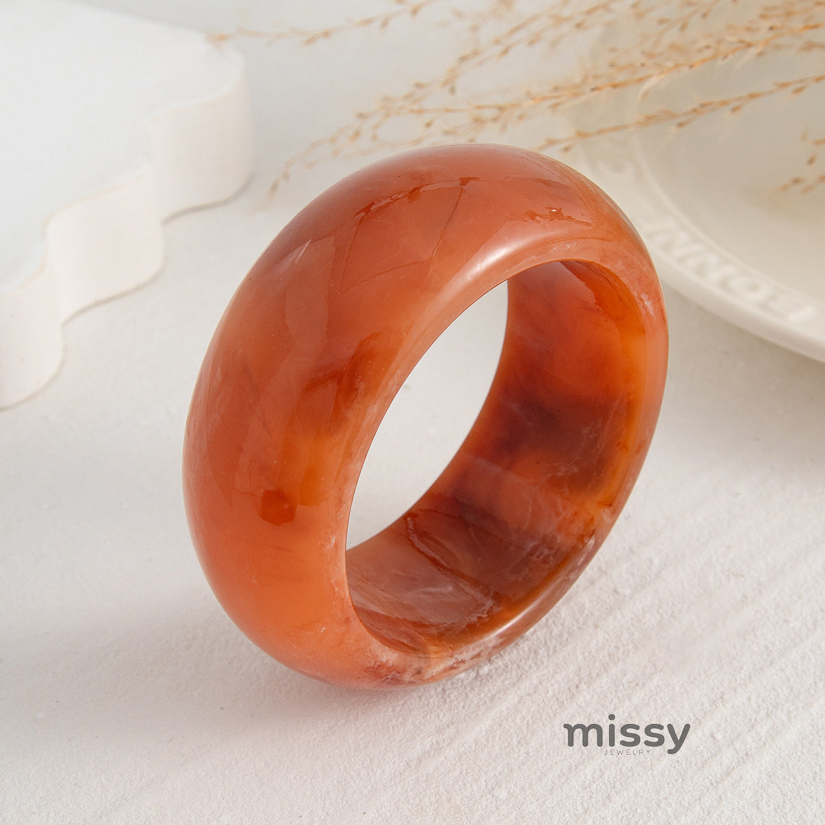 Egypt Swirl Resin Bangle [JWS7Q9ZH]