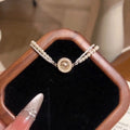 Eight-Pointed Star Pearl Bracelet [M9JCW2WN]