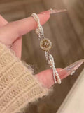 Eight-Pointed Star Pearl Bracelet [FZOSNJ8V]