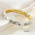 Eisley Cloisonne Enamel Bangle [06O2JJHD]