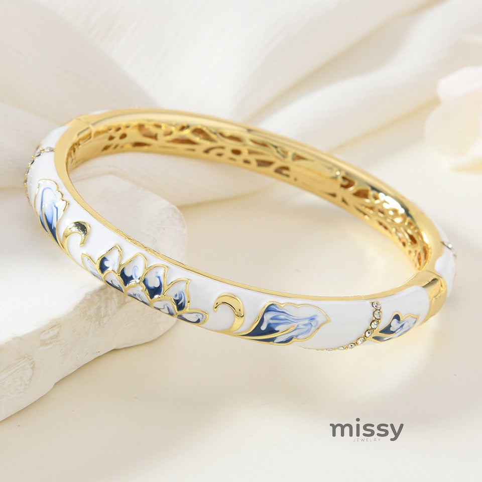 Eisley Cloisonne Enamel Bangle [VWXNKSMR]
