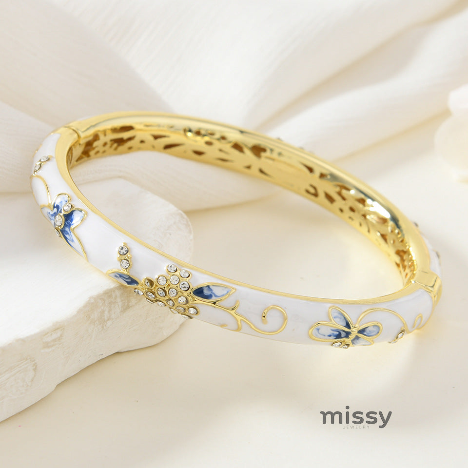 Eisley Cloisonne Enamel Bangle [FE4FQF6J]