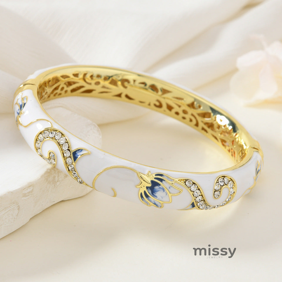 Eisley Cloisonne Enamel Bangle [URBO8JY8]