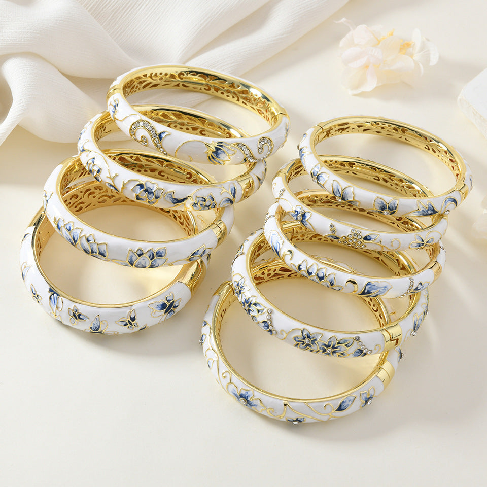Eisley Cloisonne Enamel Bangle [ACZHU9QN]