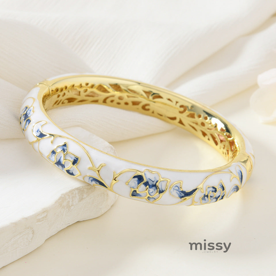 Eisley Cloisonne Enamel Bangle [ACZHU9QN]