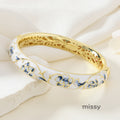Eisley Cloisonne Enamel Bangle [HYIYCKAW]