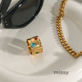 Elanie Gold Band Ring