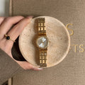 Elegant Crystal Accent Bracelet Watch [926XZZ51]