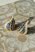 Elegant Feather Drop Earrings [P325FT0J]