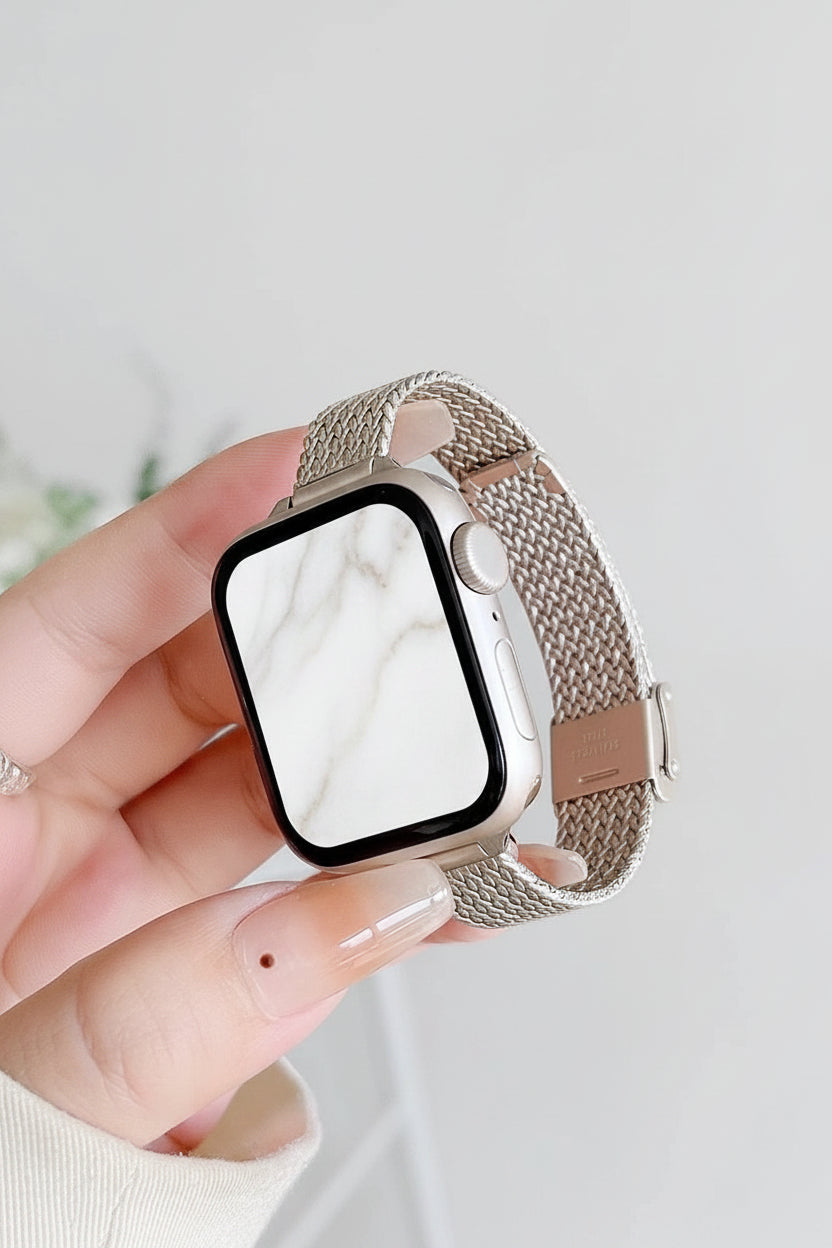 Elegant Metal Apple Watch Band [MY2ZSWO0]