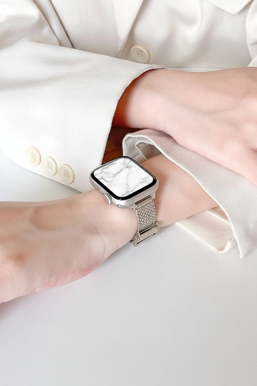 Elegant Metal Apple Watch Band [59TJ5NFZ]