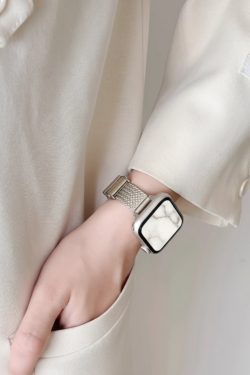 Elegant Metal Apple Watch Band [MY2ZSWO0]