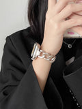 Elegant Metal Chain Watch Strap [7BZAKRNO]