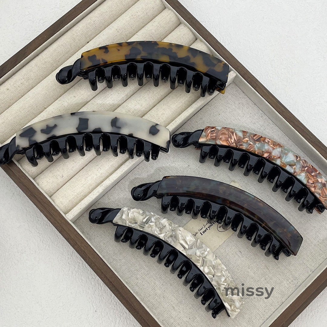 Eleonore Acetate Banana Clip [JXLPB085]