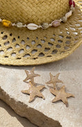 Missy Jewelry Eliyana Layered Starfish Earrings