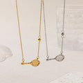 Ellanore Pavé Tennis Necklace [XQRLDZJT]