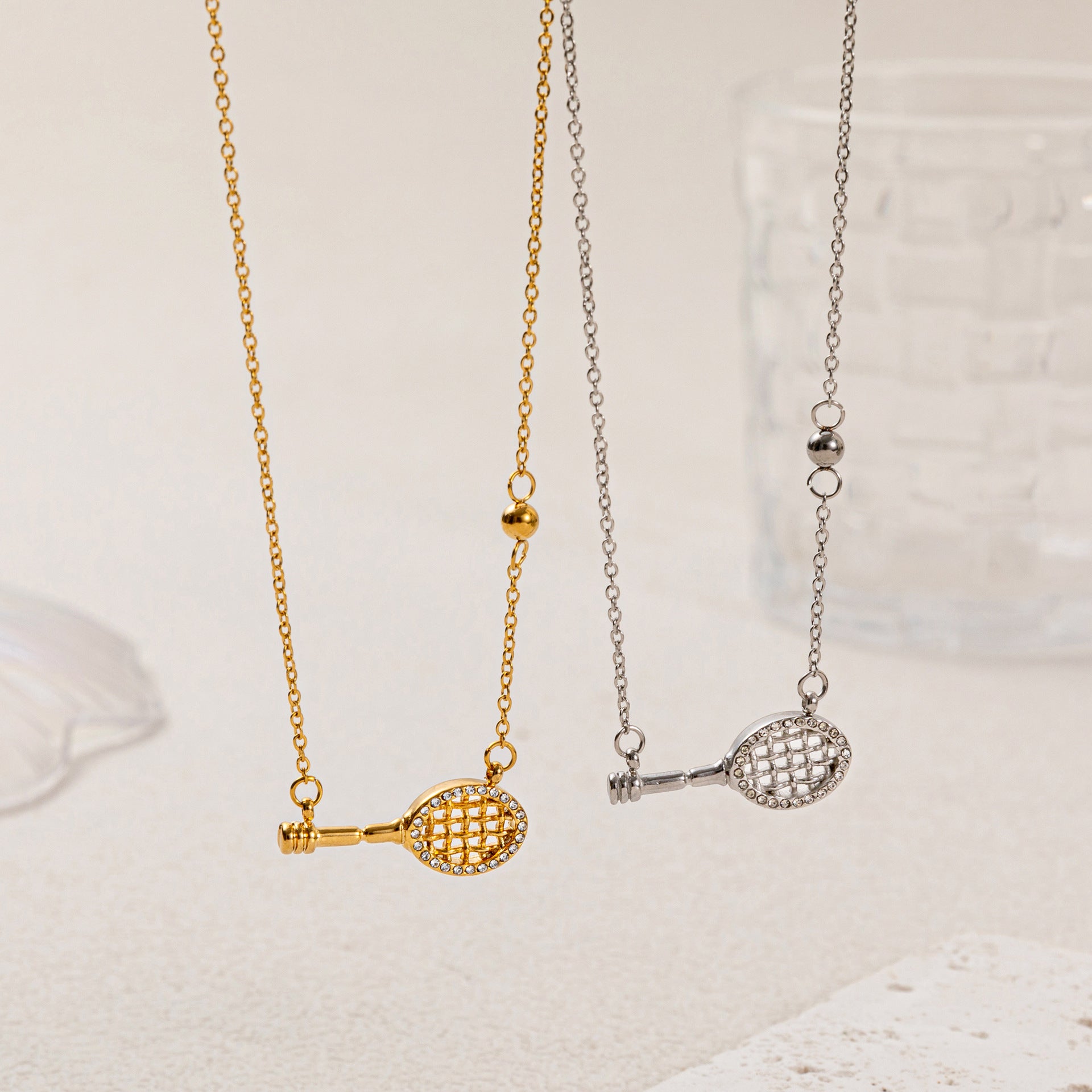 Ellanore Pavé Tennis Necklace [XQRLDZJT]