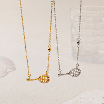Ellanore Pavé Tennis Necklace [XQRLDZJT]